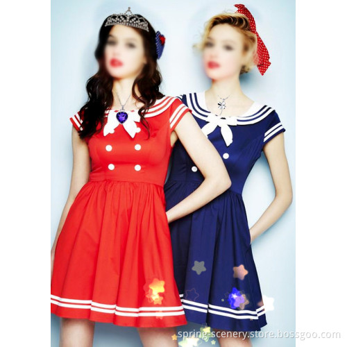 Vintage Lolita Style 50's Dress CS-Rb08